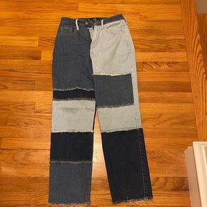 Hollister patch jeans